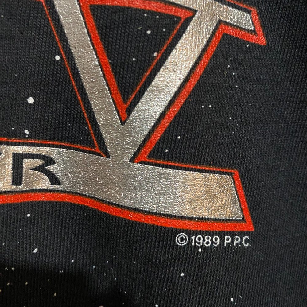 Sold -1989 Vintage Star Trek V The Final Frontier Shirt - Picture 5 of 8
